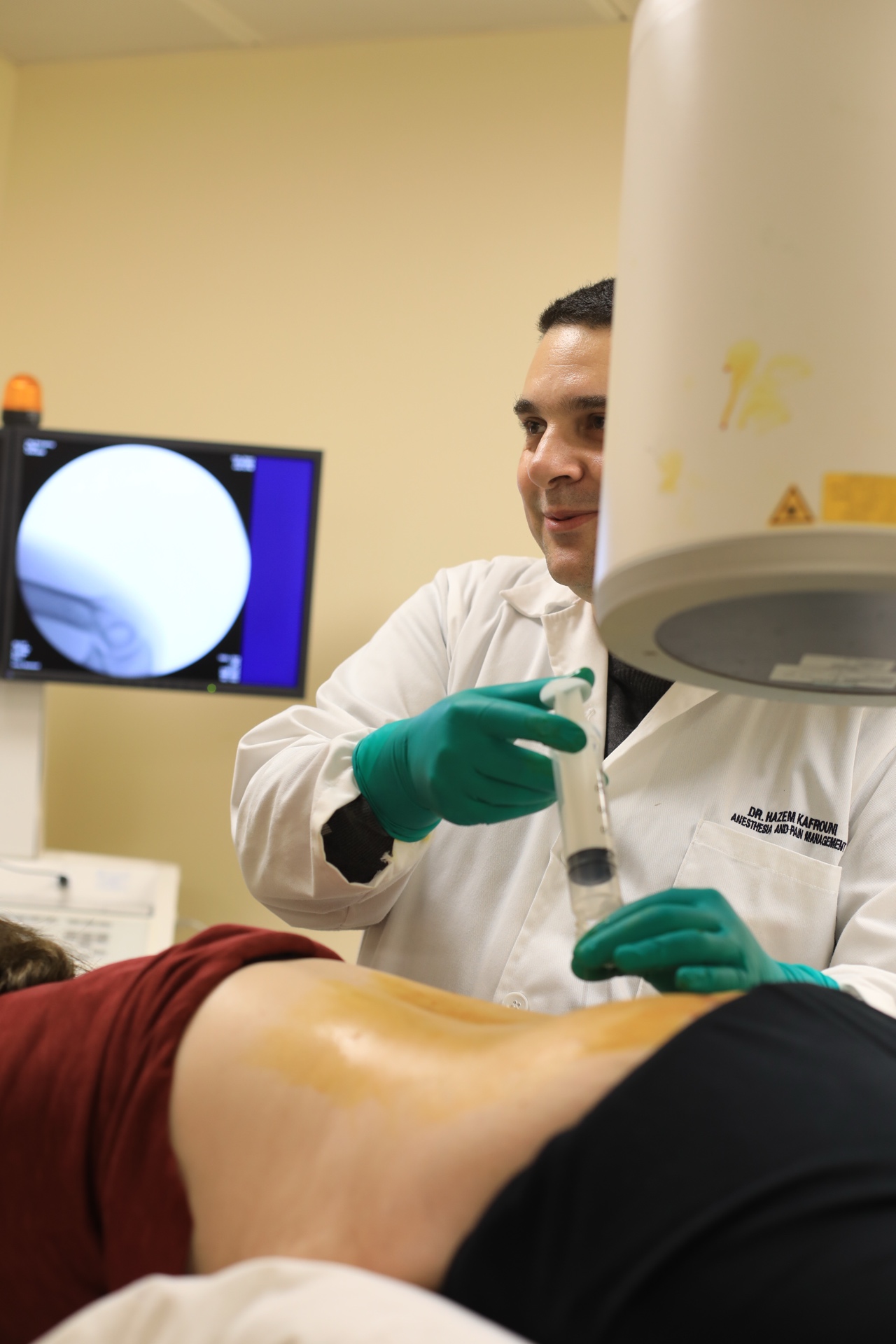 Ultrasound-guided injection