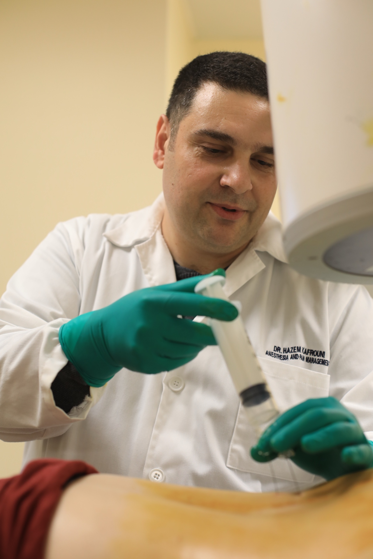 C-arm guided procedure